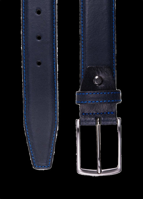 Riem Leather Brushed Navy royalblue